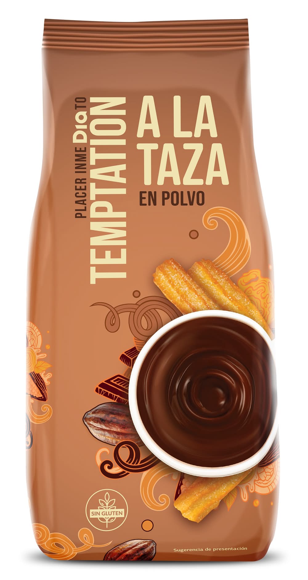 Cacao En Polvo Temptation De Dia Bolsa 400 G
