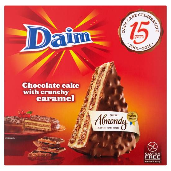 Daim Chocolate Cake With Crunchy Caramel (400g)