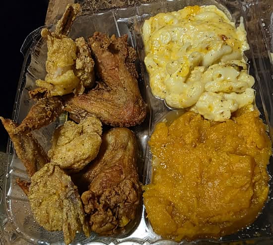 2pc Chicken/ 4pc Shrimp/ 2 sides