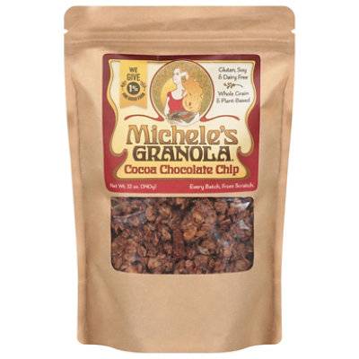 Micheles Granola Gluten Soy Cocoa Chocolate Chip (12 oz)