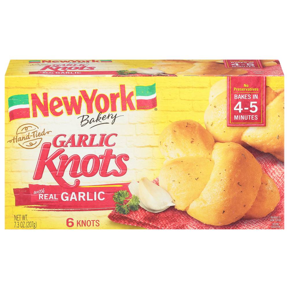New York Bakery Garlic Knots (6 ct)