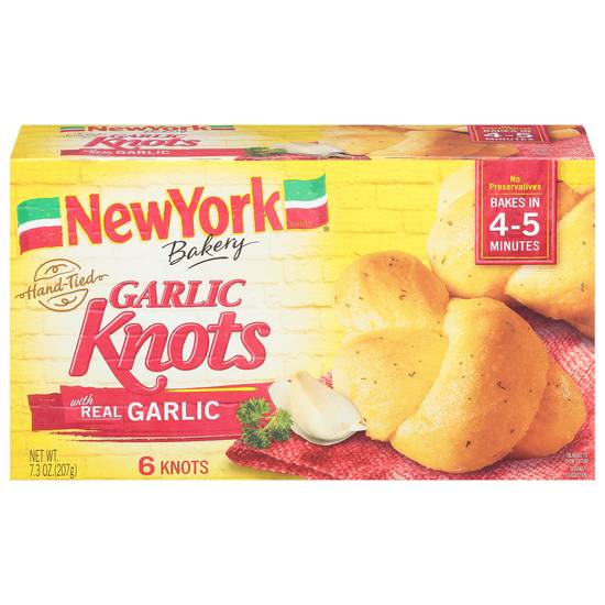New York Bakery Garlic Knots (6 ct)