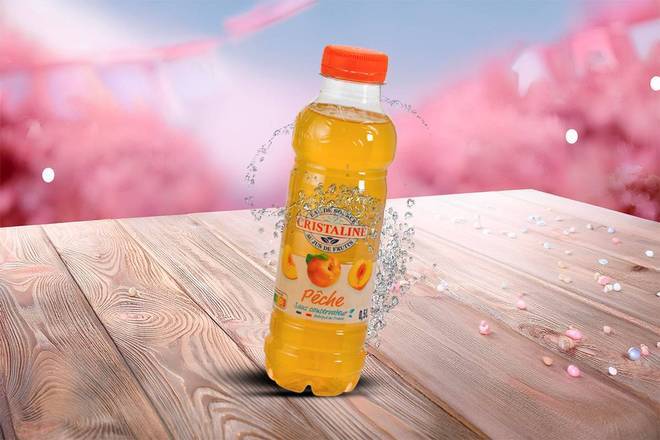 Cristaline pêche 50 cl 🥤