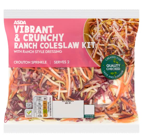 ASDA Vibrant & Crunchy Ranch Coleslaw Kit (275g)