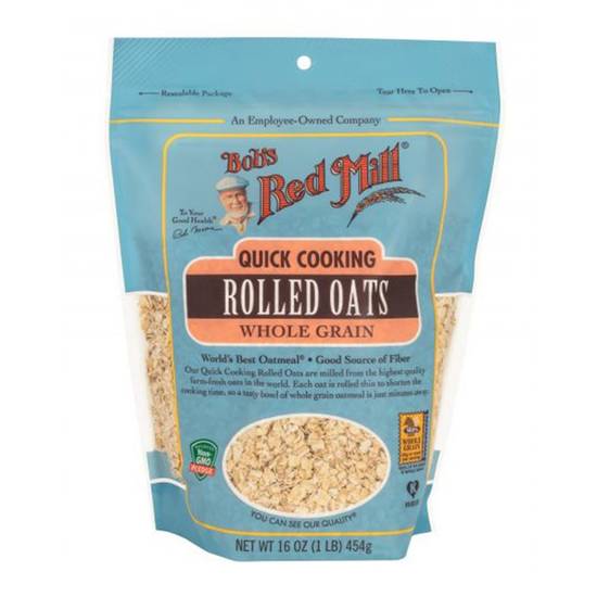 Bob's Red Mill Organic Quick Rolled Oats (454 g)