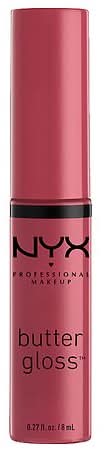NYX Professional Makeup Butter Gloss Non-Sticky Lip Gloss, Strawberry Cheesecake (0.27 fl oz)