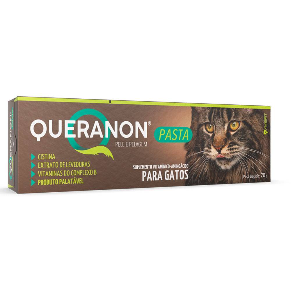 Avert · Suplemento vitamínico em pasta para gatos queranon (70 g)