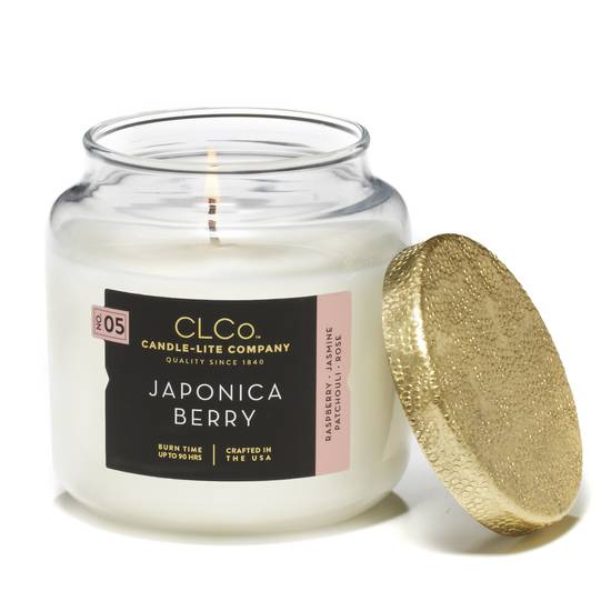 CLCo Scented Single Wick Candle Japonica Berry (14 oz)