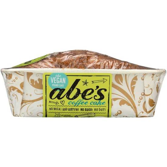 Abes pound cake - coffee cake Abes Pound Cake oz