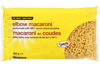 No Name Macaroni En Coudes / Elbow Macaroni 900.0 G
