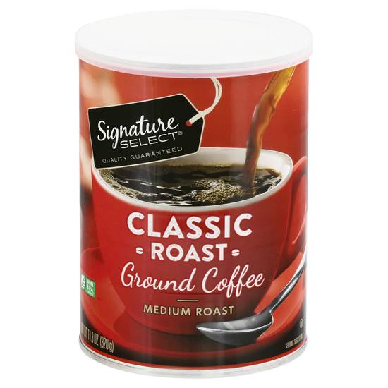 Signature Select Classic Medium Roast Ground Coffee (11.3 oz)