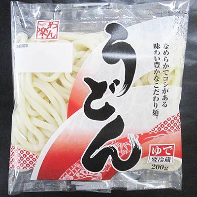 藤本食品　めん楽　うどん玉　２００ｇ