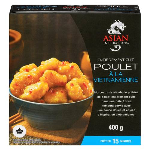 Asian Inspiration Poulet À La Vietnamienne 400 G / Asian Inspiration Frozen Chicken Vietnamese Style 400 g