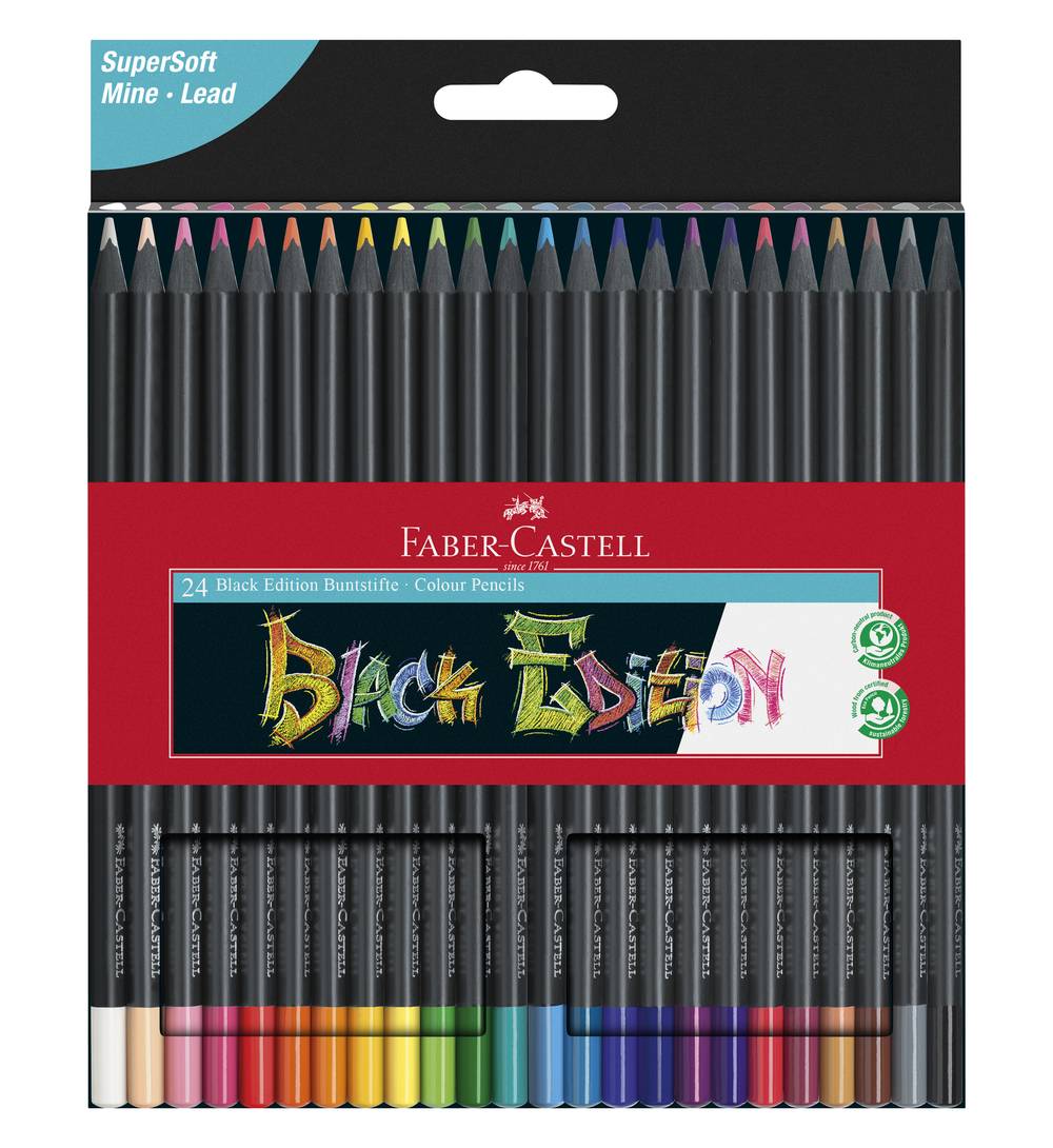 Lápis de Cor Black Edition