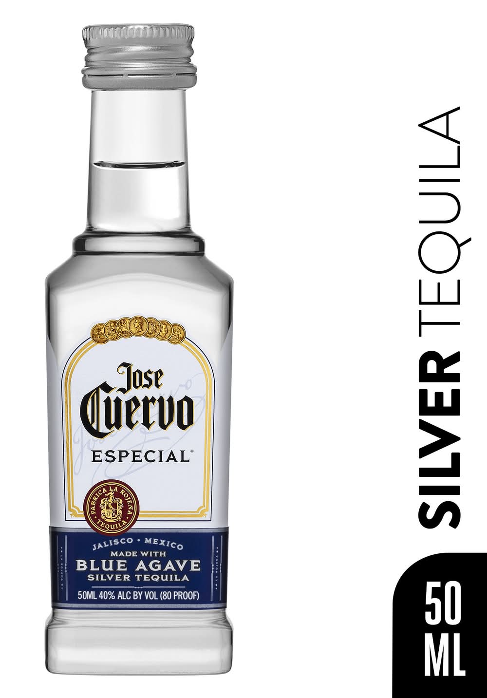 Jose Cuervo Blue Agave Silver Tequila (50 ml)