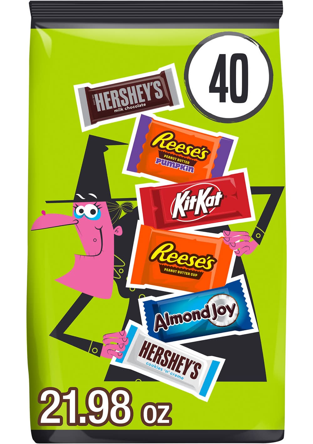 Hershey's Assortment Candy Snack Size (21.98 oz, 40 ct)