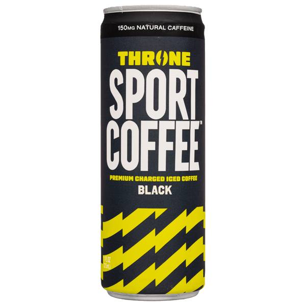 Throne Sport Coffee Black 11oz