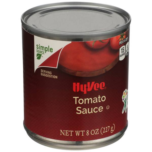 Hy-Vee Sauce, Tomato (8 oz)