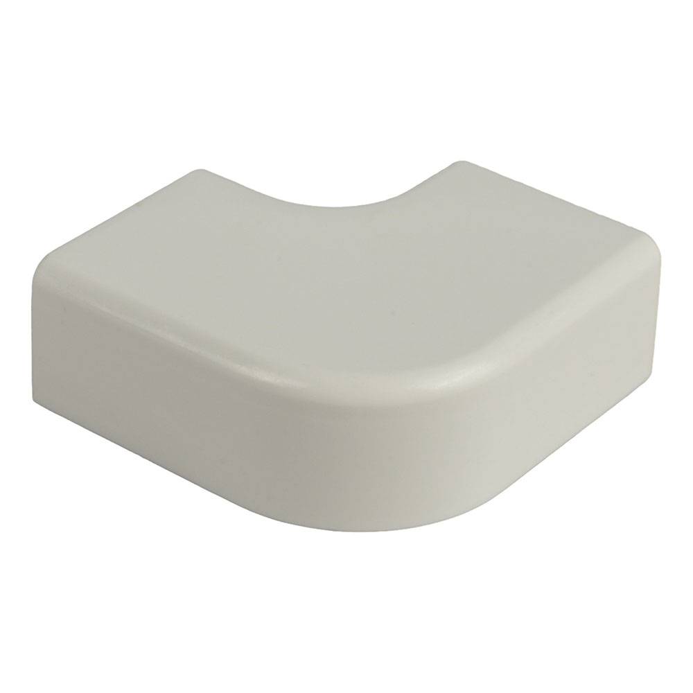 Ángulo plano 90 grados de 13 x 7 mm blanco