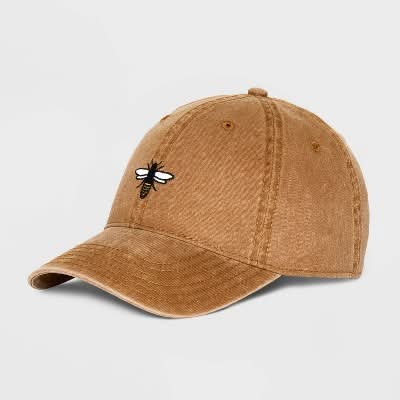 Mighty Fine Solo Bee Dad Hat, Brown