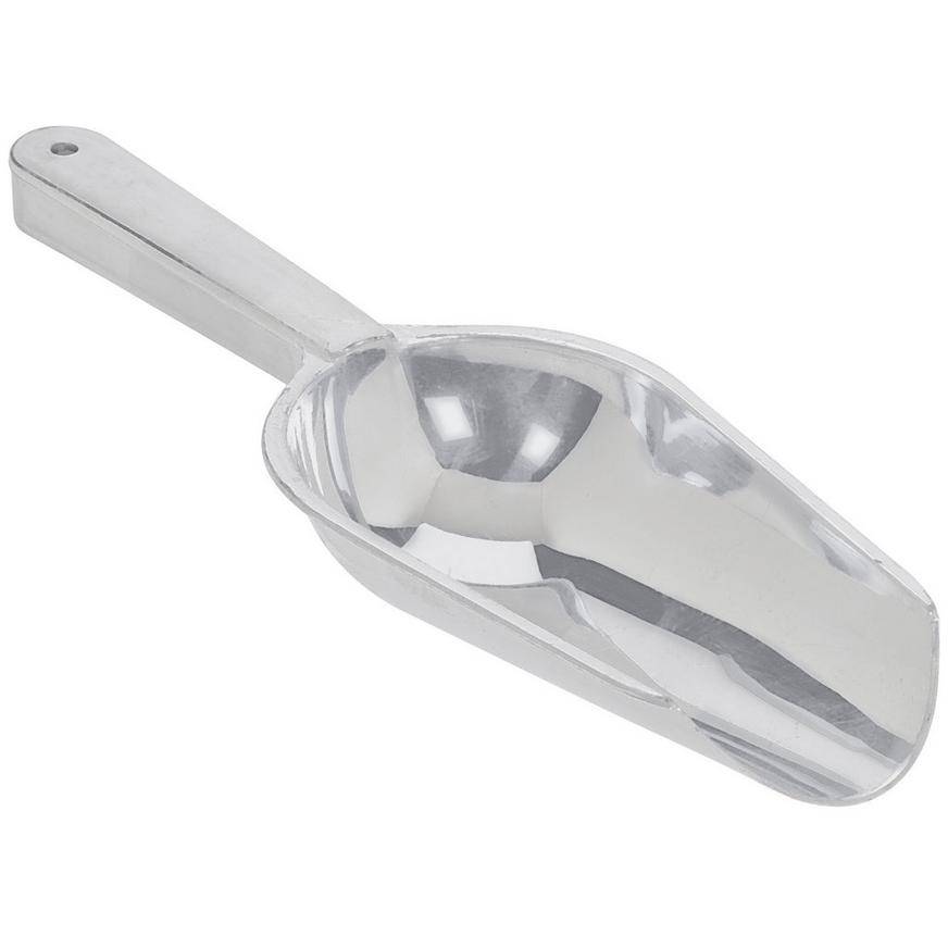 Party City Plastic Ice Scoop (silver)