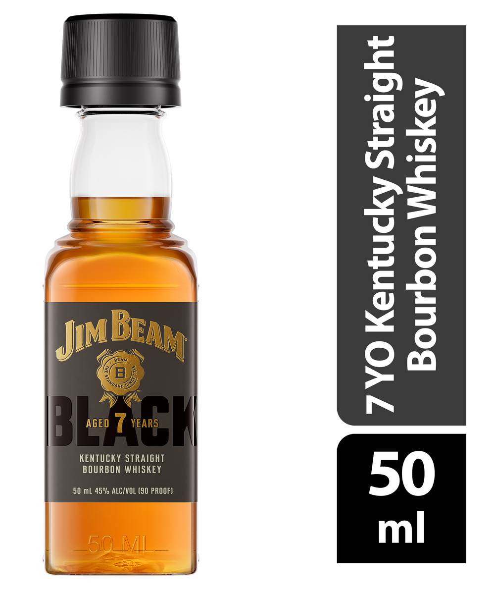 Jim Beam Black 7 Year Old Kentucky Straight Bourbon Whiskey (50 ml)