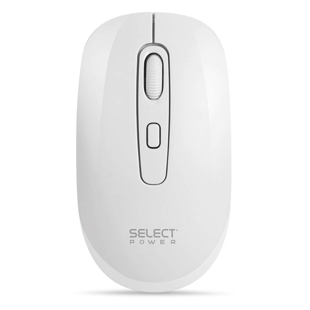 Select power mouse inalámbrico (blanco)