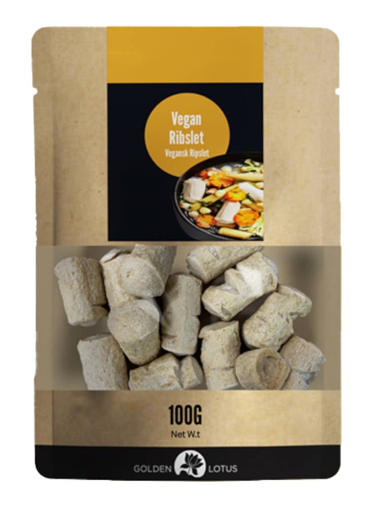 Golden Lotus  Vegan Riblets 100g