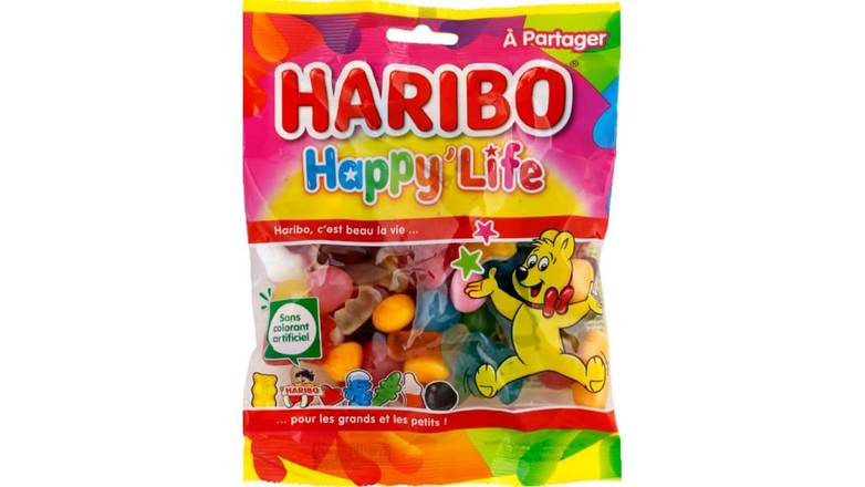 Haribo Bonbons Happy'Life Le sachet de 275g