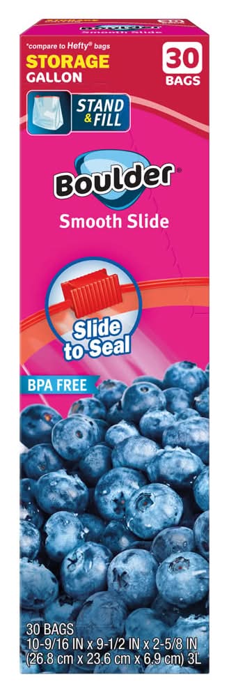 Boulder Canyon Gallon Storage Slider Bag