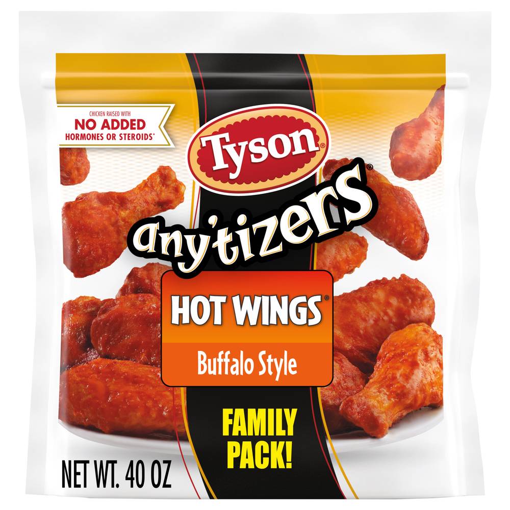 Tyson Buffalo Style Hot Wings Family pack (40 oz)