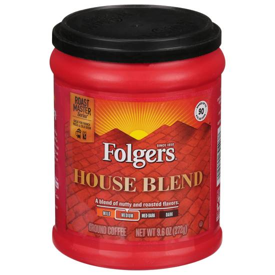 Folgers House Blend Ground Coffee (9.6 oz)