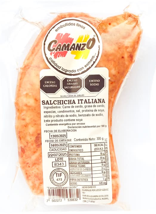 Salchicha Italiana 300 Gr