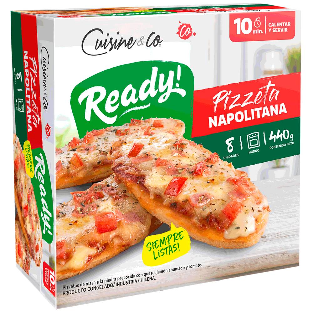 Cuisine & Co · Pizzeta napolitana congelada (440 g)