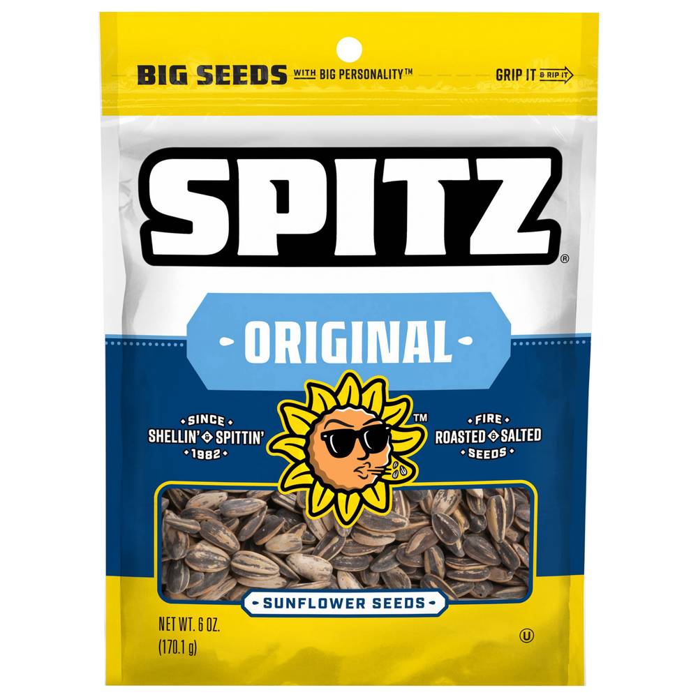 Spitz Original Sunflower Seeds, Roasted-Salted (6 oz)