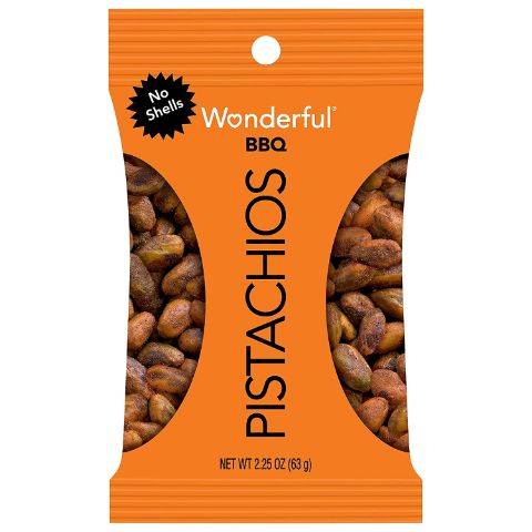 Wonderful Pistachios No Shells BBQ 2.25 oz