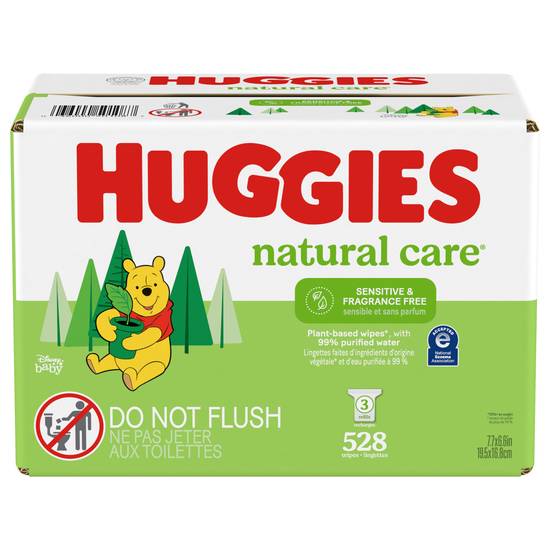 Huggies Natural Care Sensitive Skin Wipes