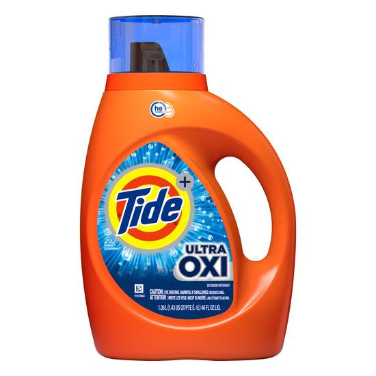 Tide Ultra Oxi Laundry Detergent (46 fl oz)