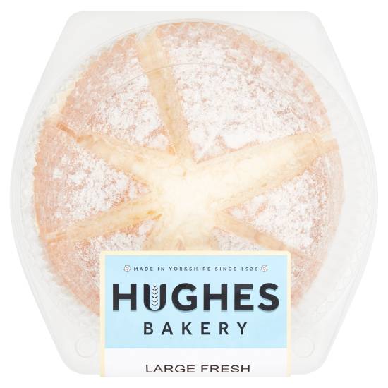 Hughes Bakery Large Fresh Cream Cake (317g)