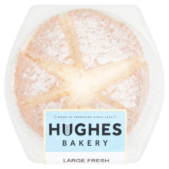 Hughes Bakery Large Fresh Cream Cake