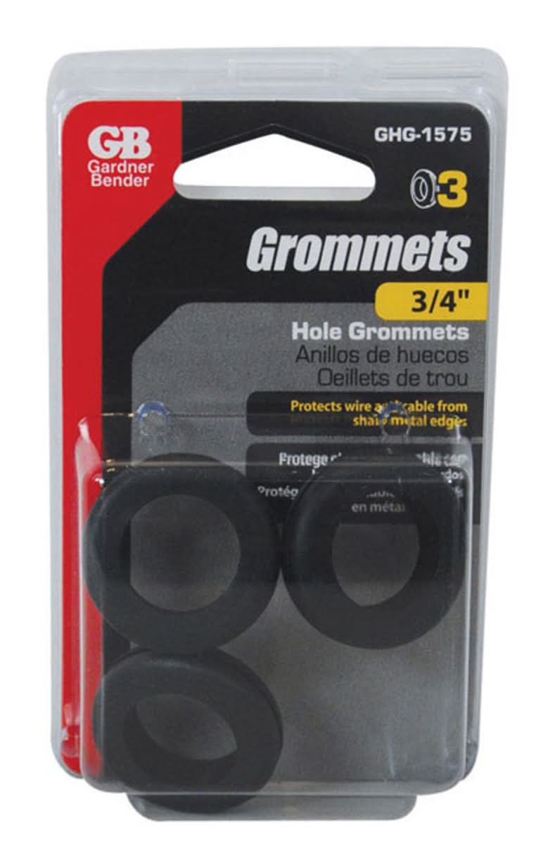 Gardner Bender 3/4 In. D Flexible Vinyl Grommets 3 Pk