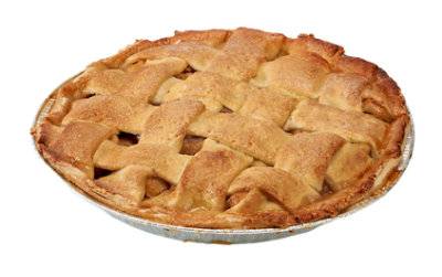 Apple Lattice Pie 9 Inch - Ea