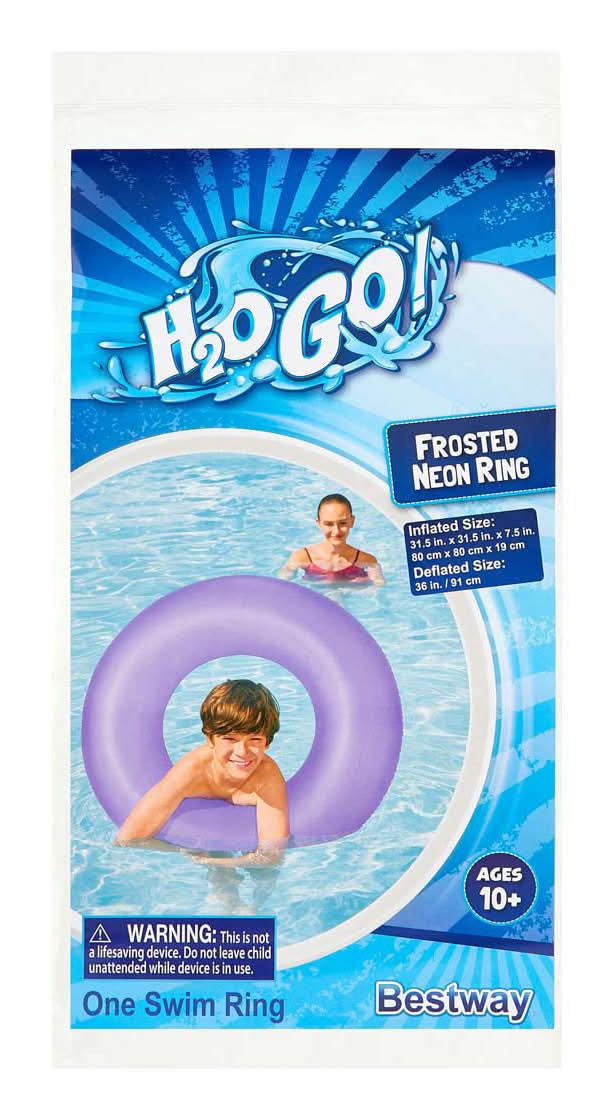 H2ogo! Frosted Swim Ring 36 In Assorted