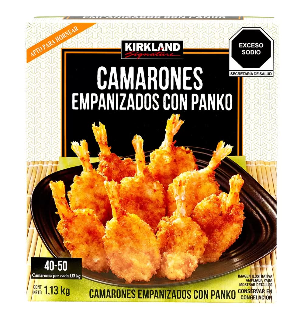 Kirkland Signature · Camarones empanizados con panko (1,13 kg)
