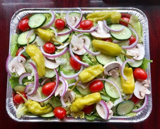 Catering Pan of Garden Salad (serves up to 8)