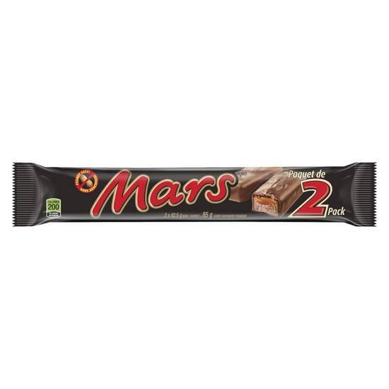 Mars barres de chocolat (85 g) - chocolate pack (2 x 42.5 g)