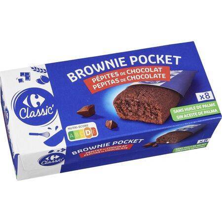 Carrefour Classic' - Brownies pépites de chocolat