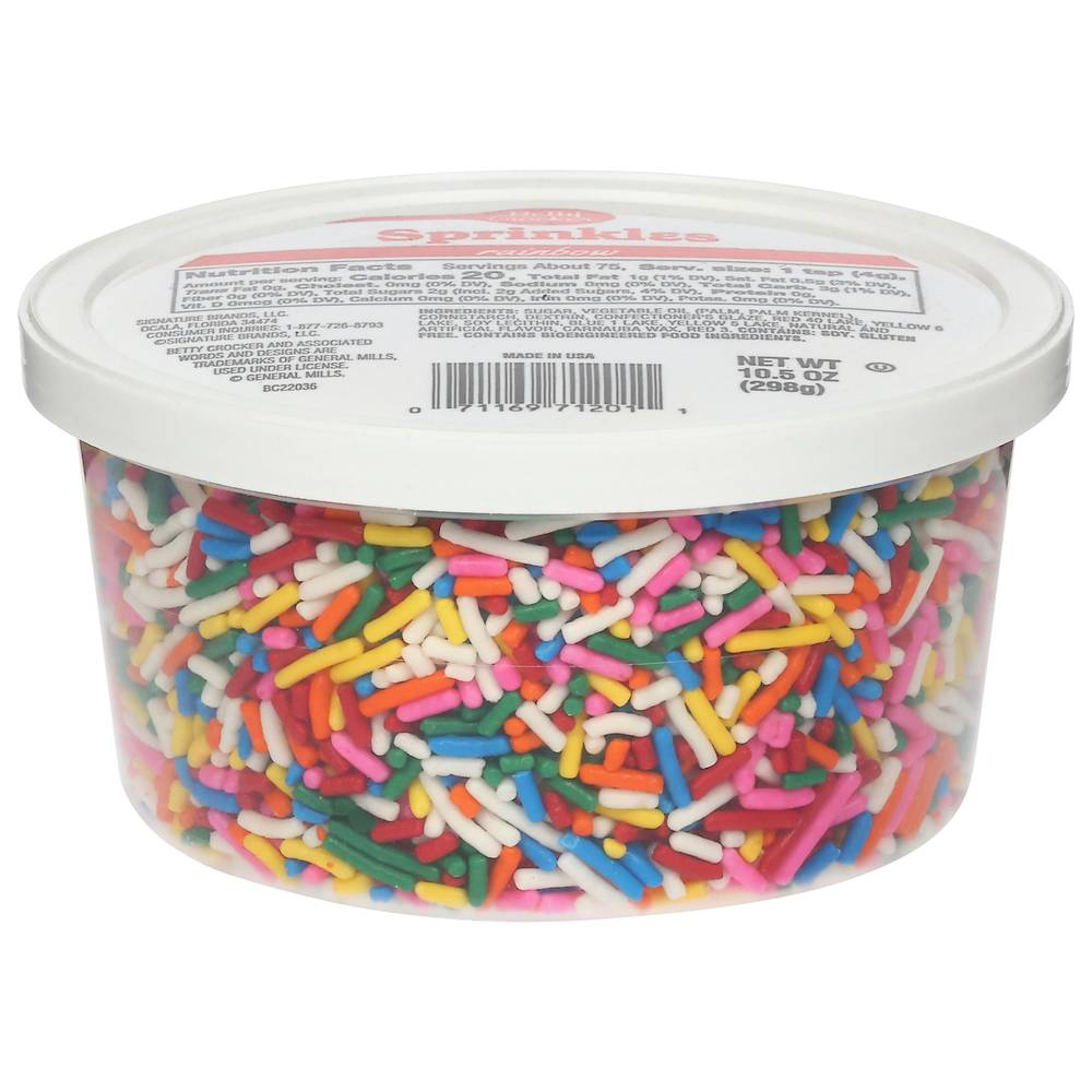 Betty Crocker Rainbow Sprinkles (10.5 oz)