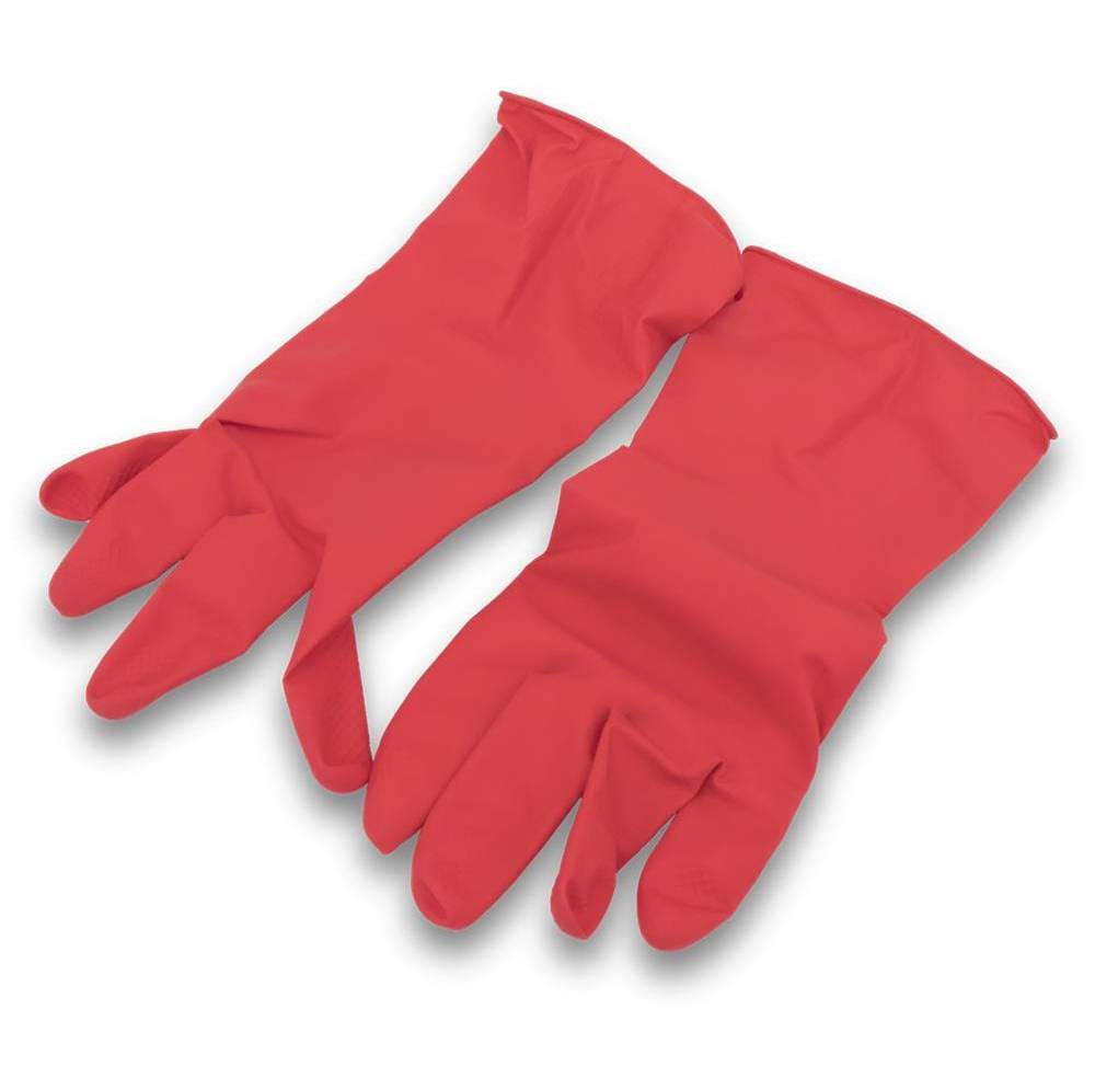Marshalltown One size fits all Red Rubber Construction Gloves 1 -Pairs | RGL