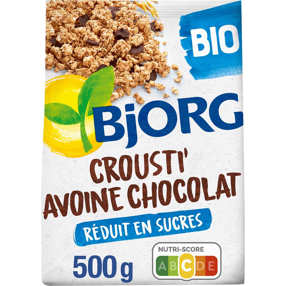 Bjorg - Céreales croutillantes d'avoine et chocolat noir bio